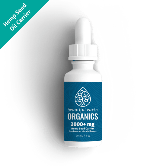 2000+ mg Full Spectrum CBD Oil with Hemp Seed Carrier